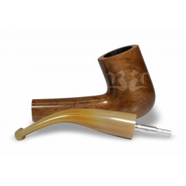 Cachimbo Bertoldi Elite Grande Longo Natural Peça Única